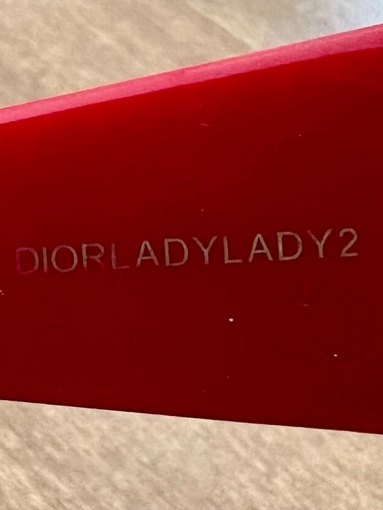 CHRISTIAN DIOR DIORLADY2 AUTHENTIC SUNGLASSES MEH04BHCHL main image 4